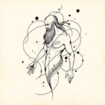 Abstract Poseidon Tattoo