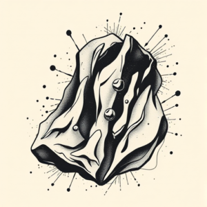 Abstract Rock Tattoo