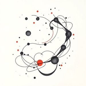 Abstract Scale Tattoo