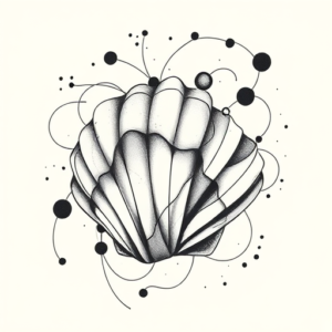 Abstract Shellback Tattoo