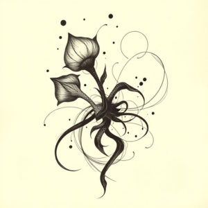 Abstract Sisyphus Tattoo