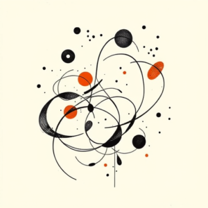 Abstract Stamp Tattoo