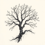 Abstract Tree Tattoo