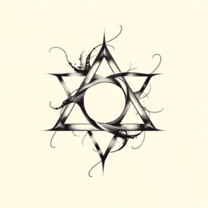Abstract Triquetra Tattoo