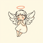 Adorable Angel Tattoo