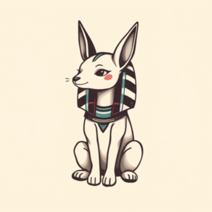 Adorable Anubis Tattoo