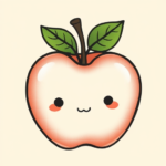 Adorable Apple Tattoo