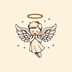 Adorable Archangel Tattoo