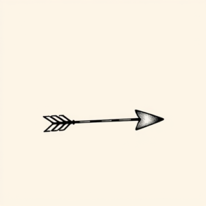 Adorable Arrow Tattoo