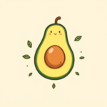 Adorable Avocado Tattoo