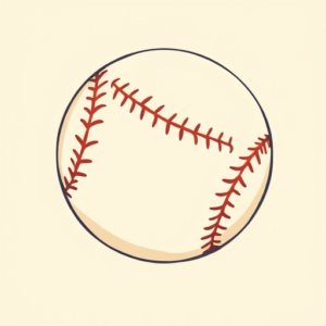 Adorable Baseball Tattoo