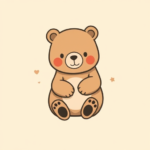 Adorable Bear Tattoo