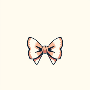 Adorable Bow Tattoo