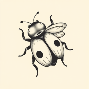 Adorable Bug Tattoo