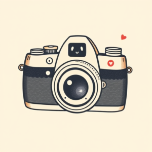Adorable Camera Tattoo
