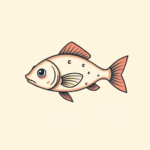 Adorable Catfish Tattoo