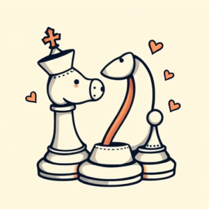 Adorable Chess Tattoo