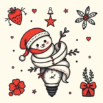 Adorable Christmas Tattoo