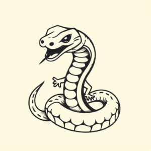 Adorable Cobra Tattoo