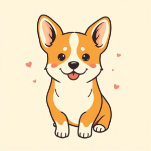 Adorable Corgi Tattoo