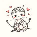 Adorable Crochet Tattoo