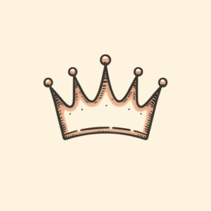Adorable Crown Tattoo