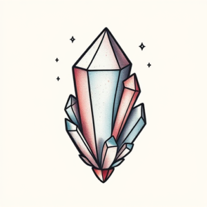 Adorable Crystal Tattoo