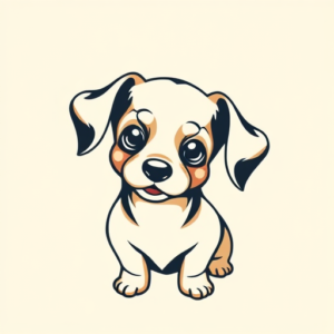Adorable Dachshund Tattoo
