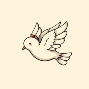 Adorable Dove Tattoo