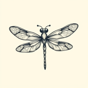 Adorable Dragonfly Tattoo