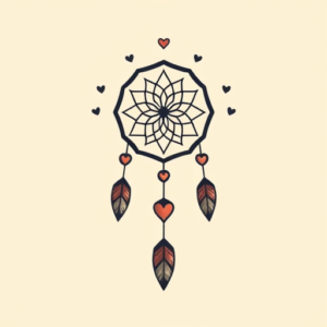 Adorable Dreamcatcher Tattoo