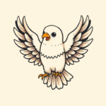 Adorable Eagle Tattoo