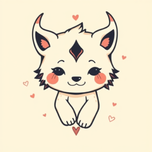 Adorable Fenrir Tattoo