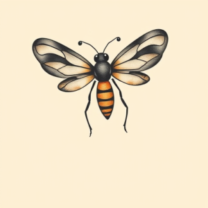 Adorable Firefly Tattoo