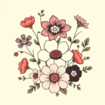 Adorable Floral Tattoo