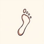 Adorable Footprint Tattoo