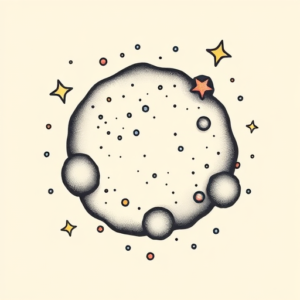 Adorable Galaxy Tattoo