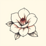 Adorable Gardenia Tattoo