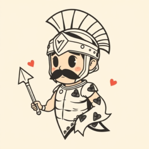 Adorable Gladiator Tattoo