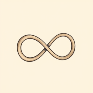 Adorable Infinity Tattoo