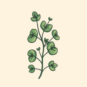 Adorable Ivy Tattoo