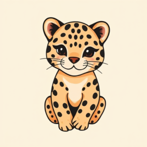 Adorable Jaguar Tattoo