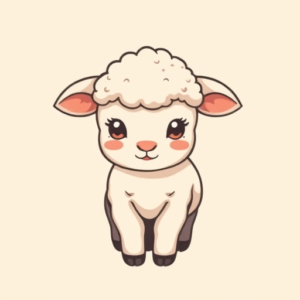 Adorable Lamb Tattoo