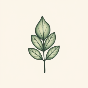 Adorable Leaf Tattoo