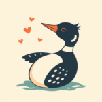 Adorable Loon Tattoo