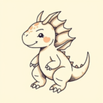 Adorable Mythosaur Tattoo