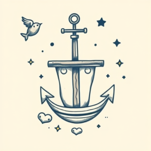 Adorable Nautical Tattoo