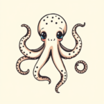 Adorable Octopus Tattoo