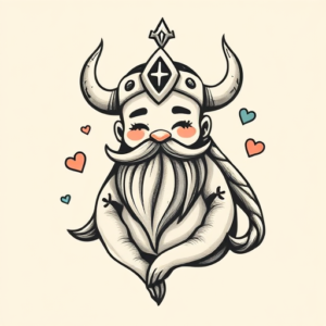 Adorable Odin Tattoo