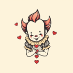 Adorable Pennywise Tattoo
